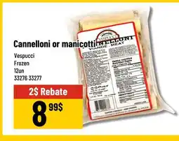 Mayrand Vespucci Cannelloni or manicotti offer