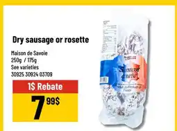 Mayrand Maison de Savoie Dry sausage or rosette offer