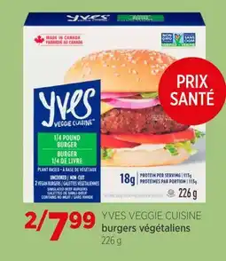 Avril burgers végétaliens offer