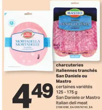 L'Intermarché CHARCUTERIES ITALIENNES TRANCHÉS 125 - 175 g offer