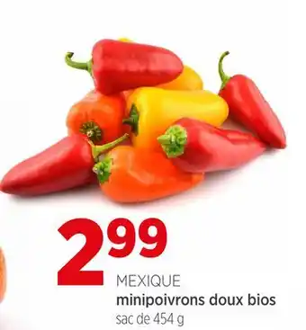 Avril minipoivrons doux bios offer