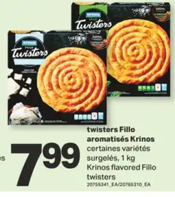 L'Intermarché twisters Fillo aromatisés Krinos 1 kg offer