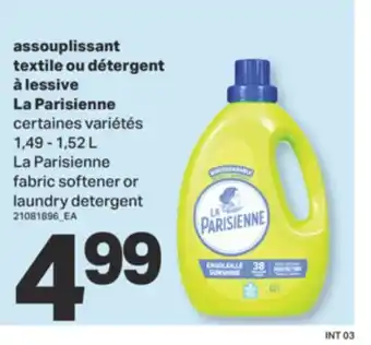 L'Intermarché ASSOUPLISSANT TEXTILE OU DÉTERGENT À LESSIVE offer