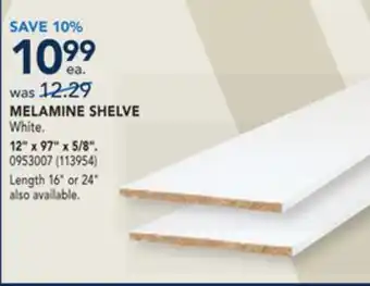 RONA MELAMINE SHELVE offer