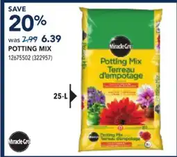 RONA Miracle Gro POTTING MIX offer