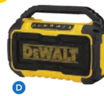 RONA DEWALT BLUTOOTH SPEAKER offer