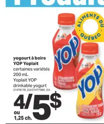 L'Intermarché YOGOURT À BOIRE offer