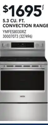 RONA MAYTAG 5.3 CU. FT. CONVECTION RANGE offer