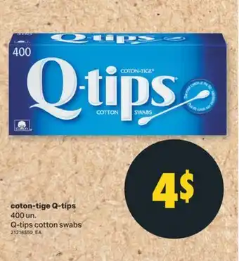 L'Intermarché coton-tige Q-tips 400 un offer