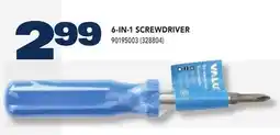 RONA VALU+ 6-IN-1 SCREWDRIVER offer