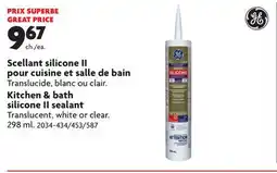 Home Hardware Kitchen & Bath Silicone II Sealant offer