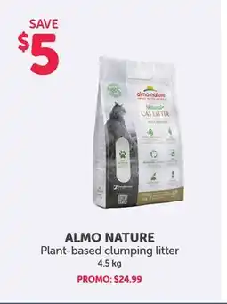 Mondou ALMO NATURE Plant- based clumping litter offer