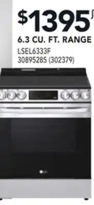 RONA 6.3 CU. FT. RANGE offer