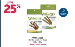 Mondou WHIMZEES Dental treats for dogs offer