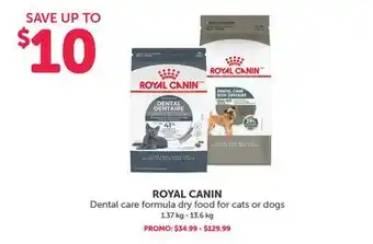 Mondou ROYAL CANIN Dental care formula dry food for cats or dogs offer