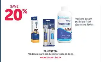 Mondou BLUESTEM All dental care product for cats or dogs offer