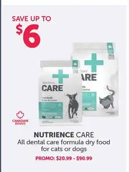 Mondou NUTRIENCE CARE ALL dental care formula dry food for cats or dogs offer