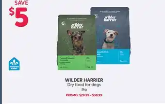 Mondou WILDER HARRIER dry food for dogs offer