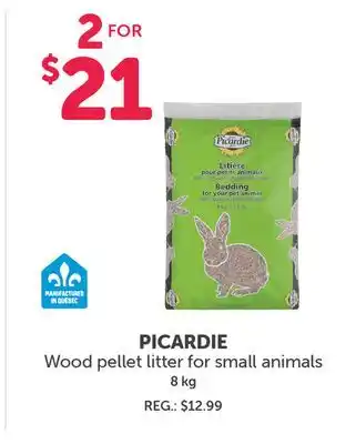 Mondou PICARDIE Wood pellet litter for small animals offer