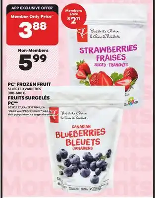 Independent Grocer PC FROZEN FRUIT, 300-600 G offer