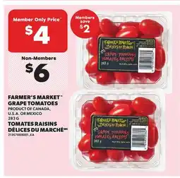 Independent Grocer FARMER'S MARKET GRAPE TOMATOES, 283 g offer