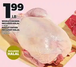 Independent Grocer WHOLE CHICKEN INCLUDES HALAL offer