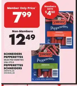 Independent Grocer SCHNEIDERS PEPPERETTES offer