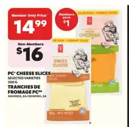 Independent Grocer TRANCHES DE FROMAGE PC offer