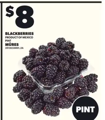 Independent Grocer BLACKBERRIES offer