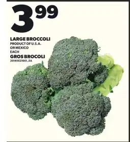 Independent Grocer LARGE BROCCOLI offer