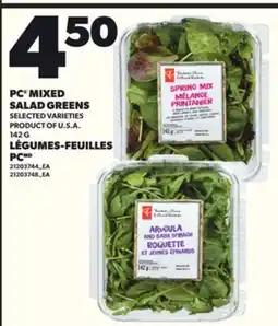 Independent Grocer PC MIXED SALAD GREENS, 142 G offer