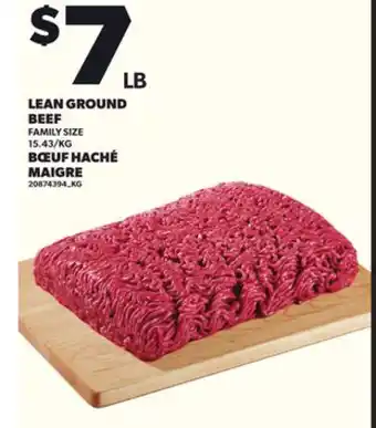 Independent Grocer LEAN GROUND BEEF offer