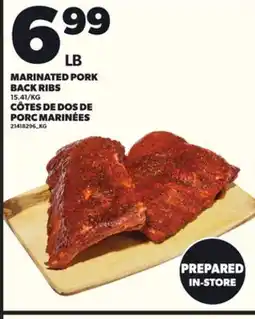 Independent Grocer MARINATED PORK BACK RIBS offer