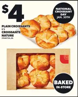 Independent Grocer PLAIN CROISSANTS offer