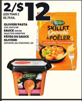 Independent Grocer OLIVIERI PASTA 250-350 G OR SAUCE 300 ML offer