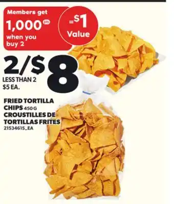 Independent Grocer FRIED TORTILLA CHIPS offer