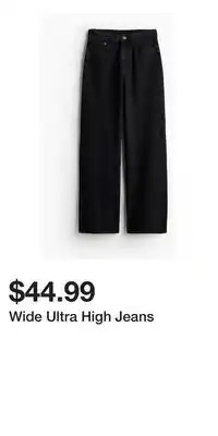 H&M Wide Ultra High Jeans offer