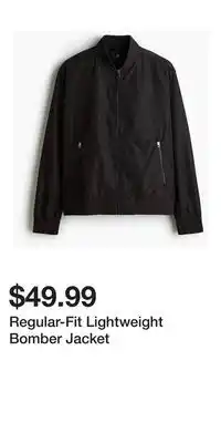 H&M Regular-Fit Lightweight Bomber Jacket offer