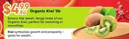 Healthy Planet Organic Kiwi offer