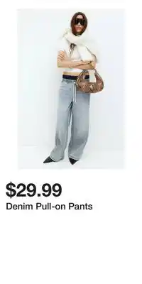 H&M Denim Pull-on Pants offer