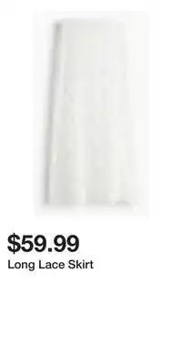 H&M Long Lace Skirt offer