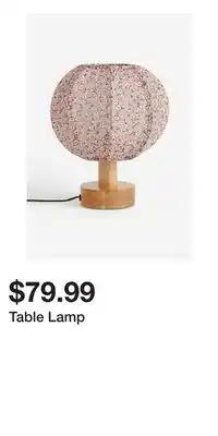 H&M Table Lamp offer