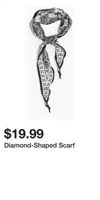 H&M Diamond-Shaped Scarf offer