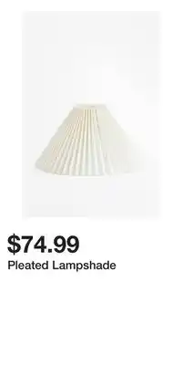 H&M Pleated Lampshade offer