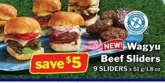 M & M Food Market Wagyu Beef Sliders offer