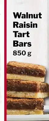 M & M Food Market Walnut Raisin Tart Bars offer