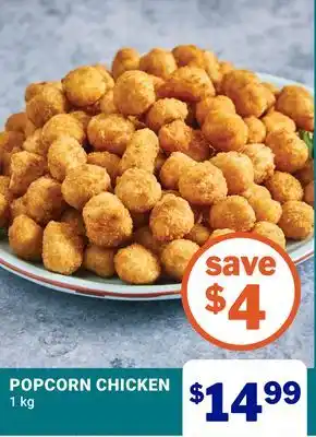 M & M Food Market POPCORN CHICKEN offer