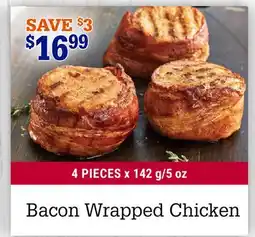 M & M Food Market Bacon Wrapped Chicken offer