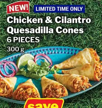 M & M Food Market Chicken & Cilantro Quesadilla Cones offer