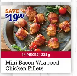 M & M Food Market Mini Bacon Wrapped Chicken Fillets offer